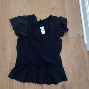 Express Black Women's Top
